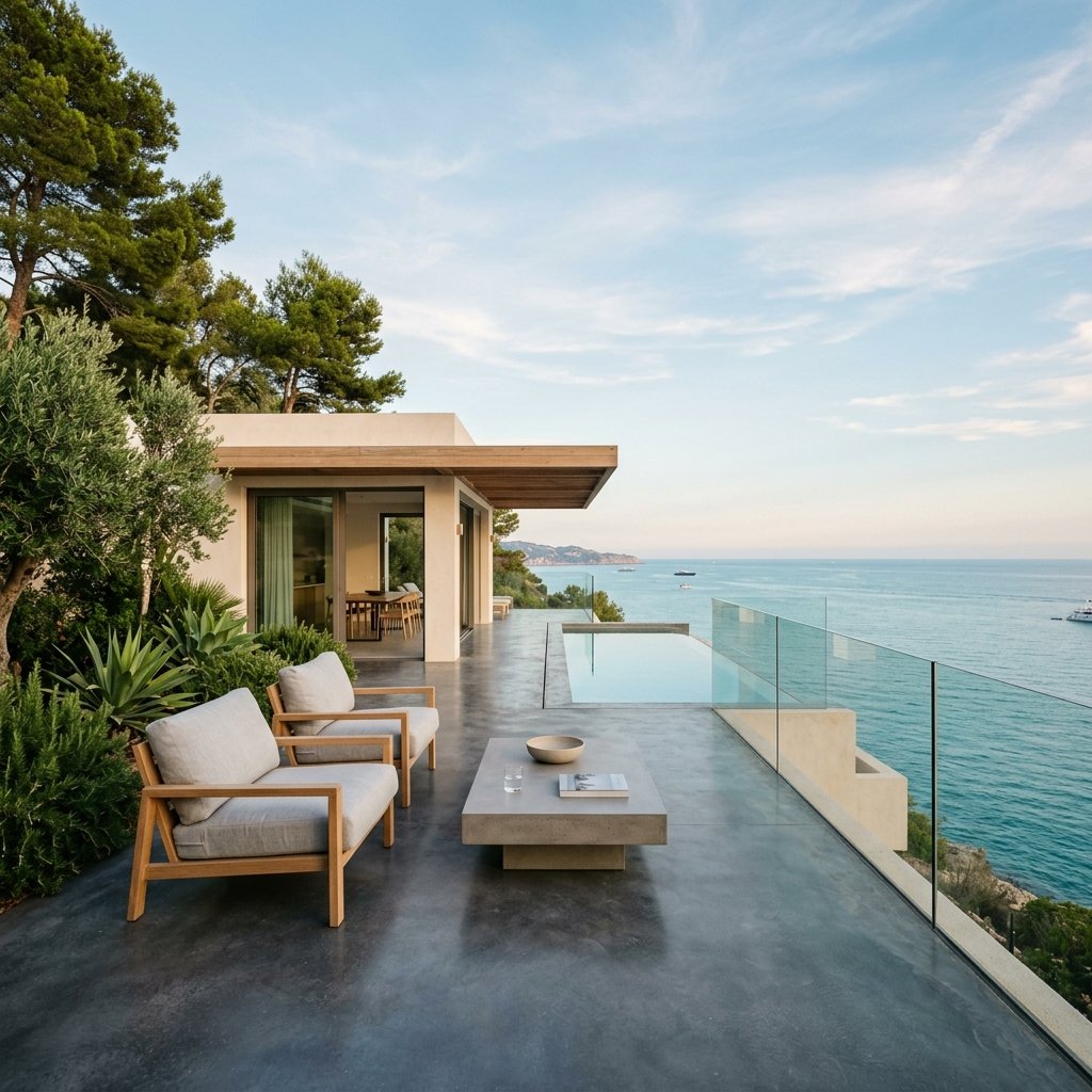 Victorian Building Surveyors Patio Sea View